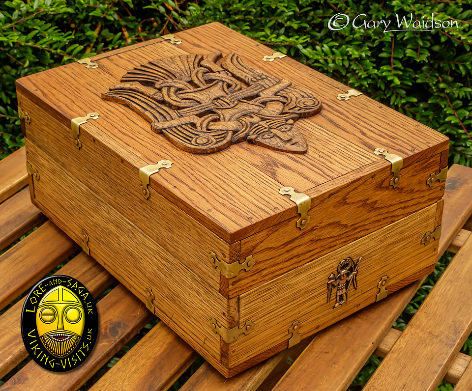 The Wayland Casket - Lore-and-Saga.uk - Image copyrighted © Gary Waidson. All rights reserved.